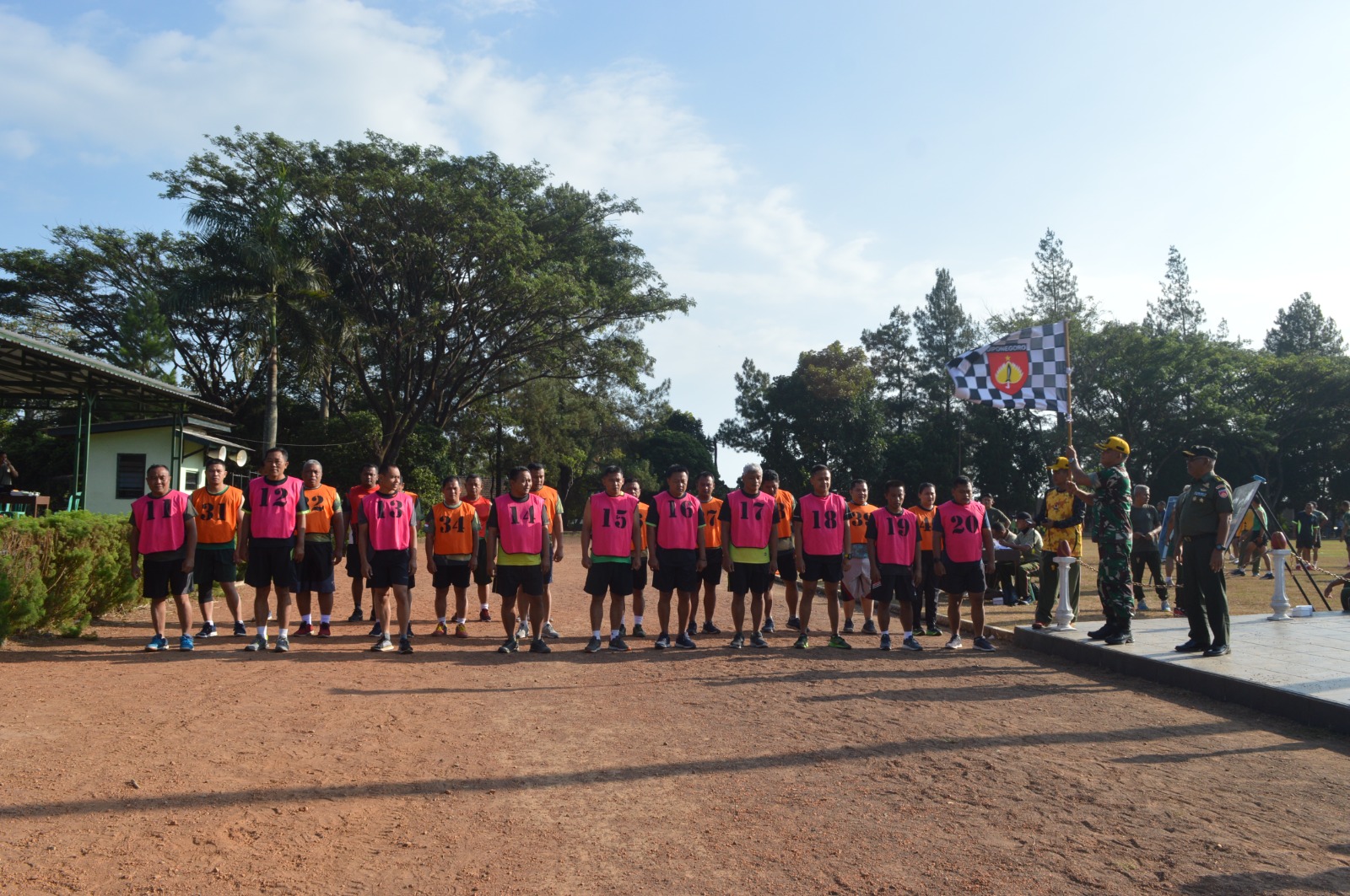 Pantau Garjas UKP, Kasipers Korem 073/Makutarama Beri Semangat dan Motivasi Kepada Prajurit